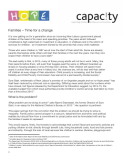 Families Time For A Change - full report